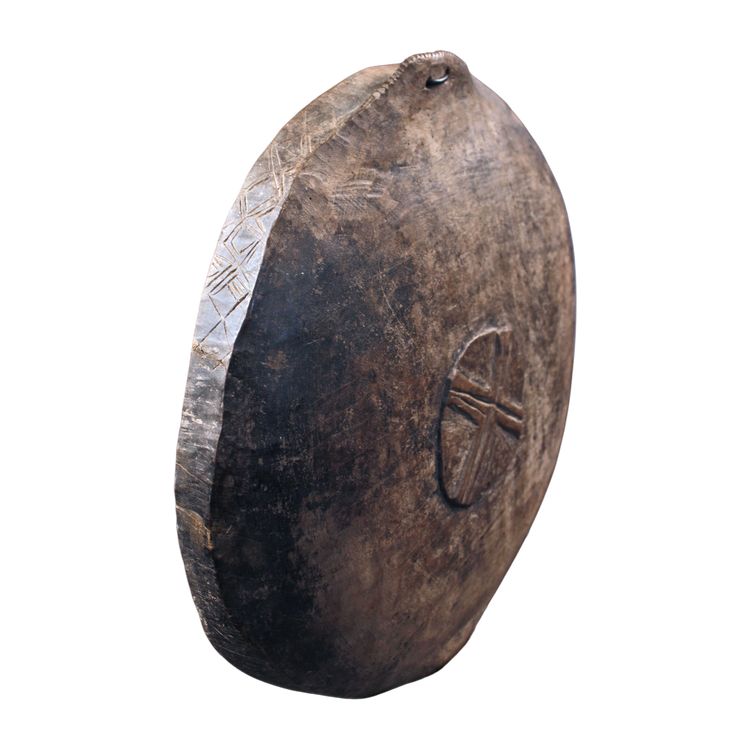 Piatto di legno, arte tribale, arte oceaniana, Papua Nuova Guinea, Oceania, Pacifico, 44 x 41 cm