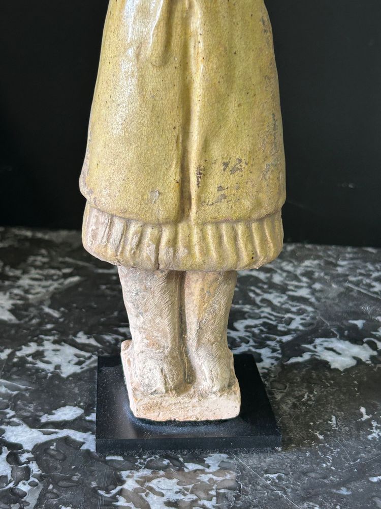 Sculpture statue funéraire en céramique de la Chine époque Sui ( 581-618) -dynastie Tang n°3