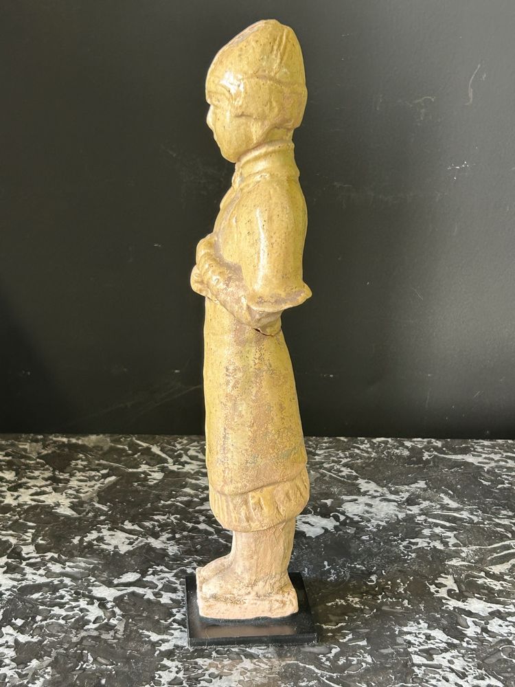 Sculpture statue funéraire en céramique de la Chine époque Sui ( 581-618) -dynastie Tang n°3