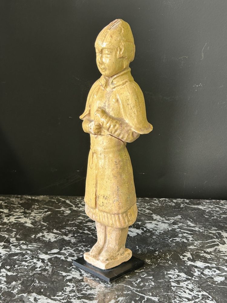 Sculpture statue funéraire en céramique de la Chine époque Sui ( 581-618) -dynastie Tang n°3