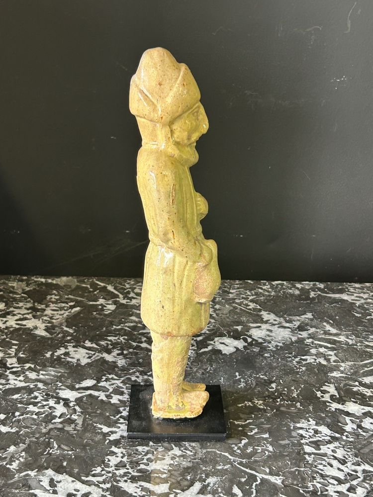 Sculpture statue funéraire en céramique de la Chine époque Sui ( 581-618) -dynastie Tang-n°4