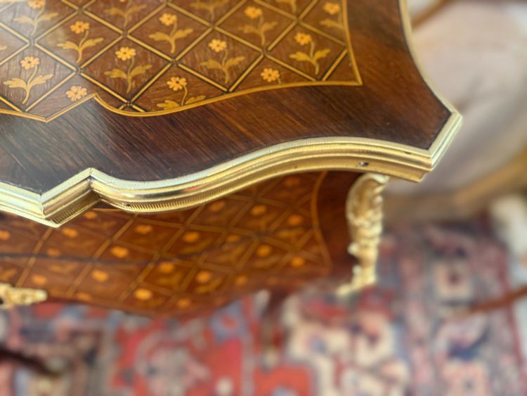 COIFFEUSE EN MARQUETERIE NAPOLEON III