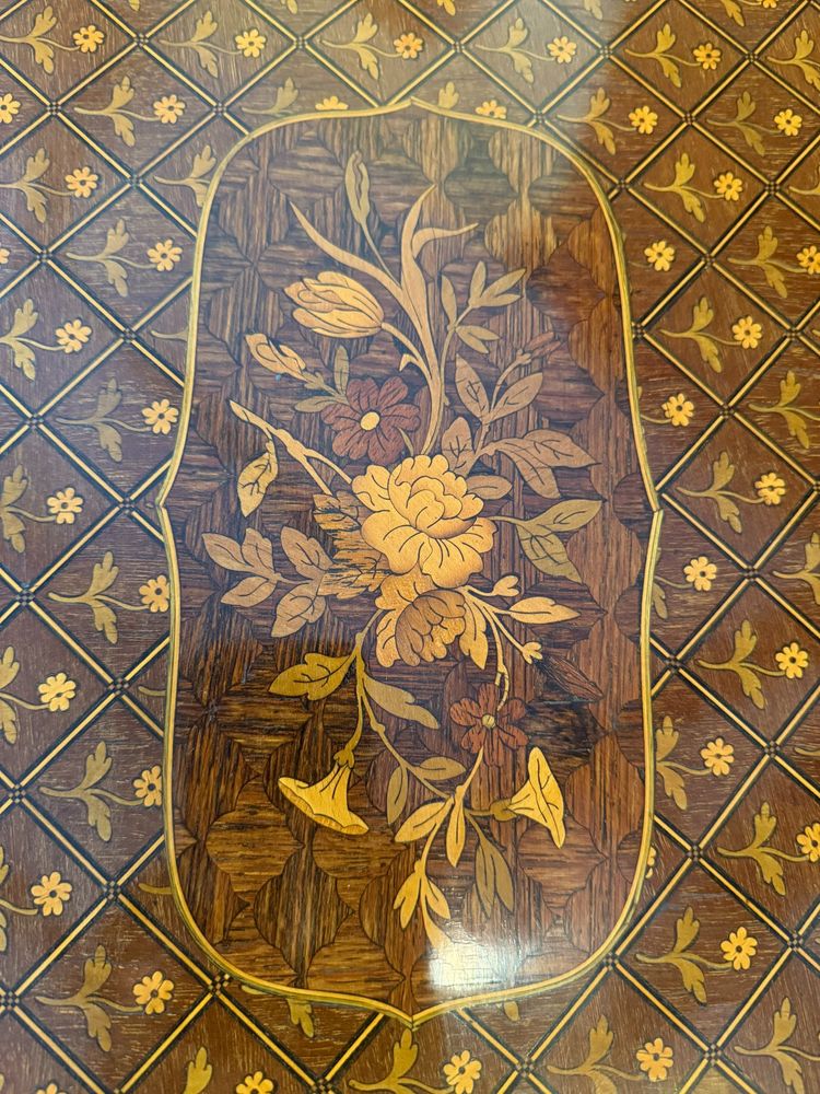 COIFFEUSE EN MARQUETERIE NAPOLEON III