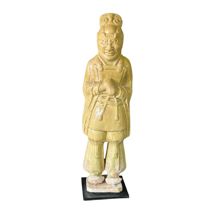 Statua funeraria in ceramica dalla Cina, periodo Sui (581-618) - dinastia Tang - N° 5