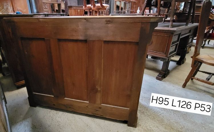 commode a doucine époque Louis Philippe en noyer 