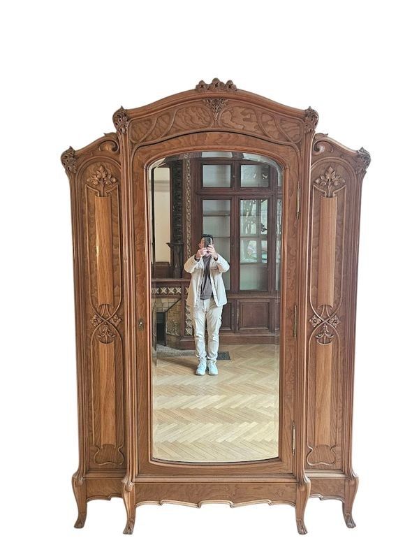 Schlafzimmer Jugendstil Ecole de Nancy "Aux Anémones"
