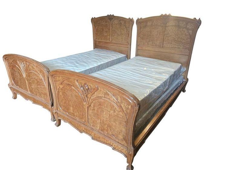 Schlafzimmer Jugendstil Ecole de Nancy "Aux Anémones"