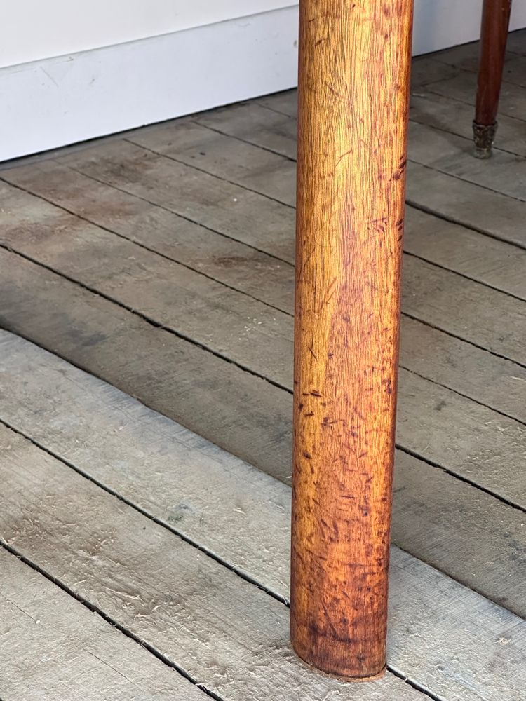 Table a allonges de style scandinave en teck fabrication française 1960