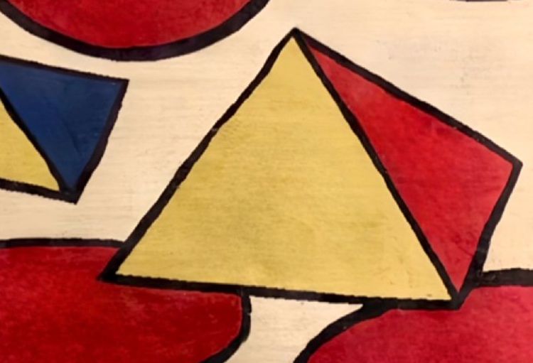 Contemporary Carpet After Calder 250x200 cm