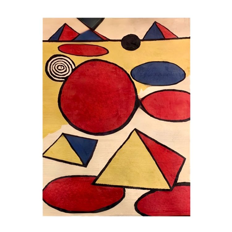 Contemporary Carpet After Calder 250x200 cm
