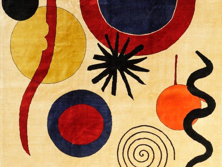 Contemporary Carpet After Calder 250x200 cm