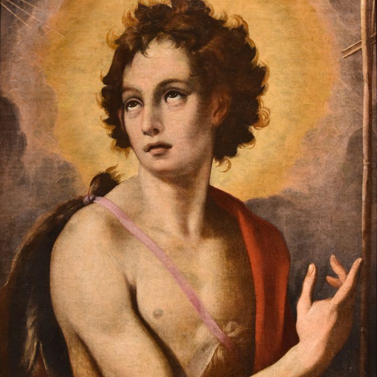 Johannes der Täufer, Florentiner Maler XVI-XVII Jahrhundert