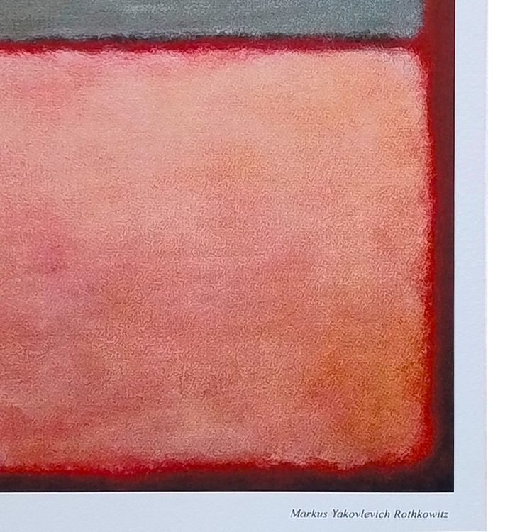 1980erPrachtvolle Mark Rothko Lithographie in limitierter Auflage