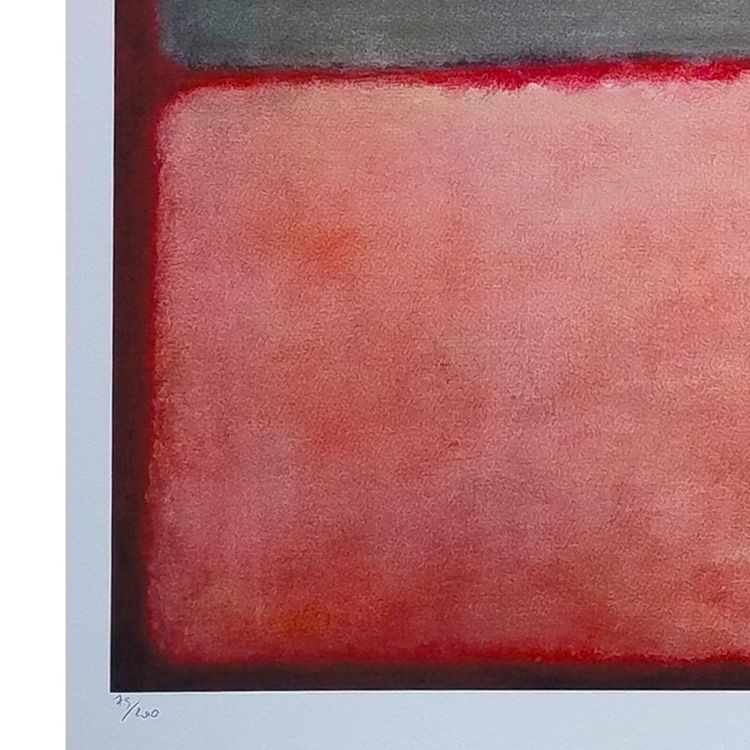 1980erPrachtvolle Mark Rothko Lithographie in limitierter Auflage