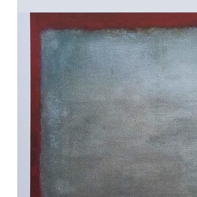 1980erPrachtvolle Mark Rothko Lithographie in limitierter Auflage