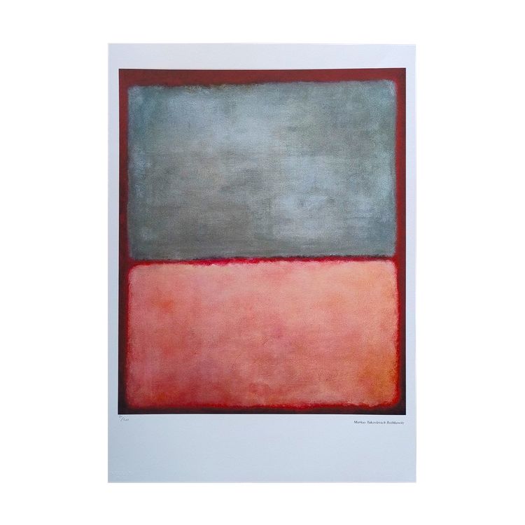 1980erPrachtvolle Mark Rothko Lithographie in limitierter Auflage