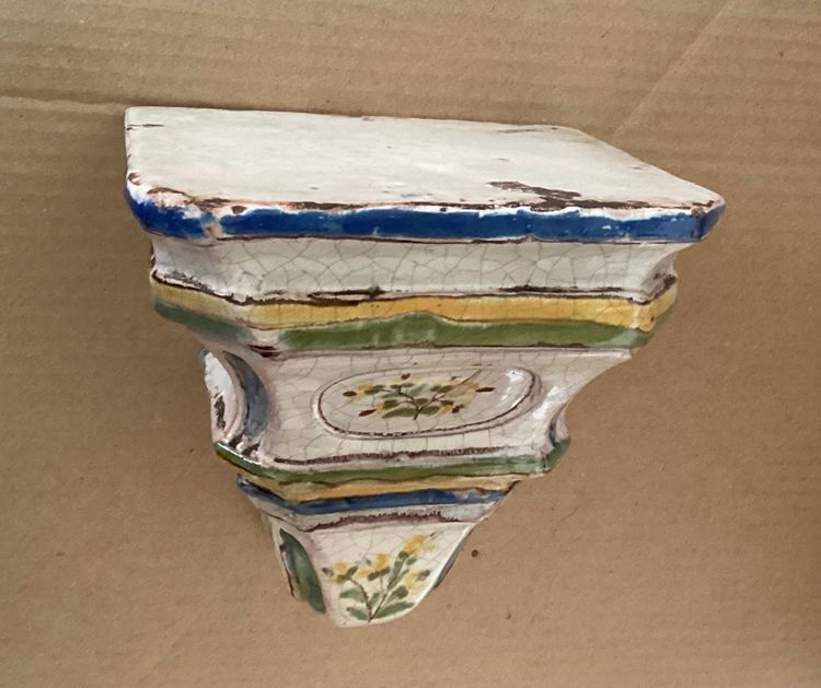 18th century earthenware console
