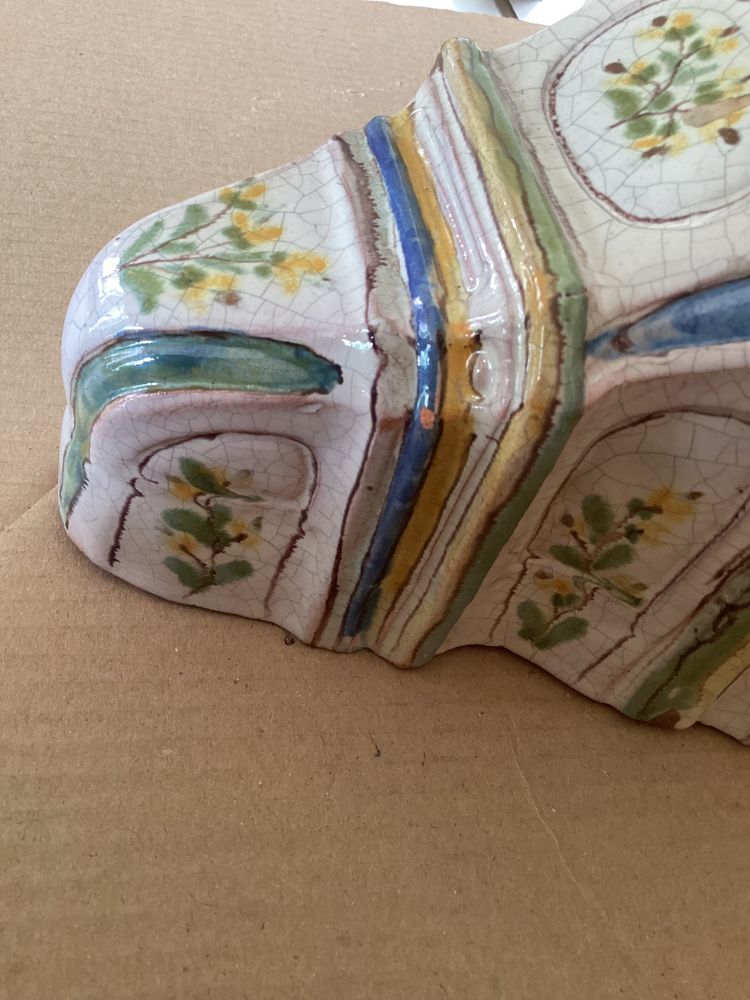 18th century earthenware console