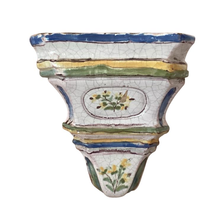 18th century earthenware console
