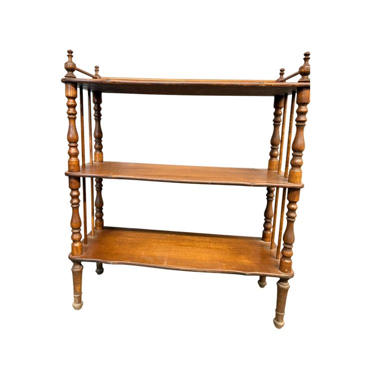Ancienne bibliothèque ouverte du 20ème siècle, 90x77x30cm