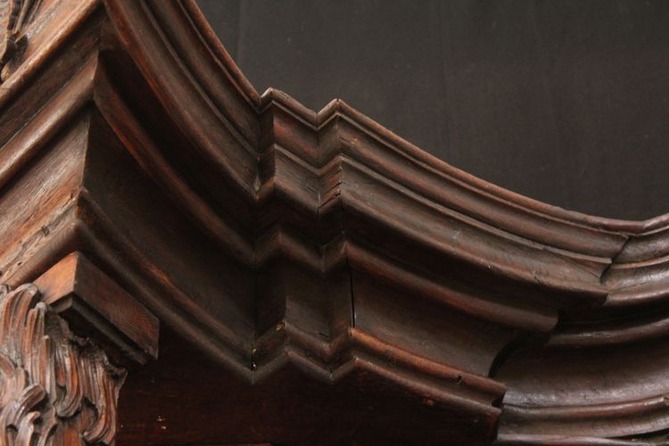 Grande libreria in rovere, Luigi XV, riutilizzata dal XVIII secolo