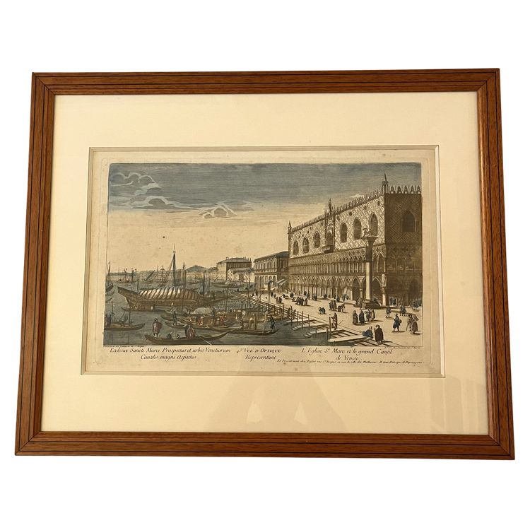 Venice, optical view, 18th century