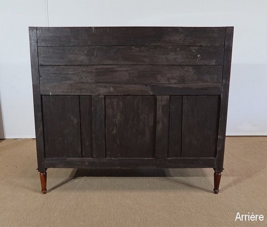  Commode Scriban Louis XVI en Acajou et Bois précieux – XVIIIe 