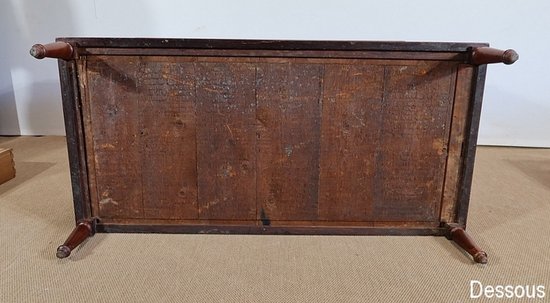  Commode Scriban Louis XVI en Acajou et Bois précieux – XVIIIe 