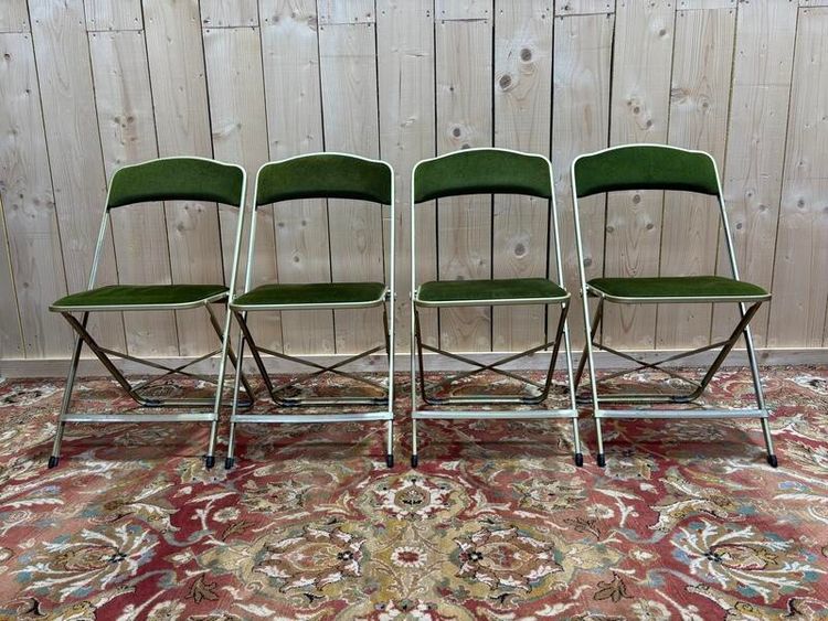 4 chaises DMA événementielles vert 