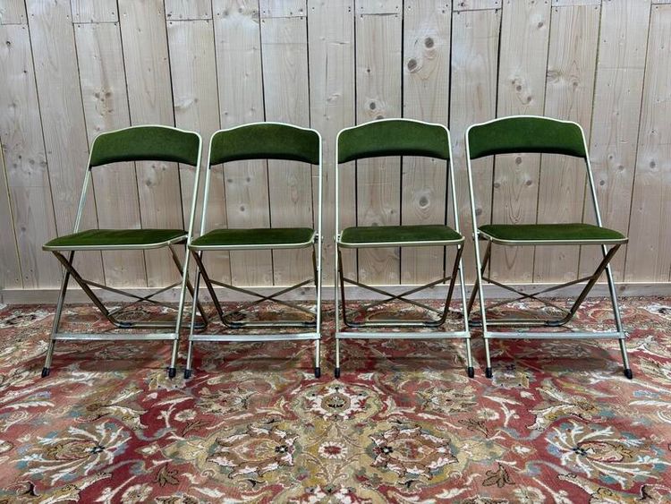 4 chaises DMA événementielles vert 