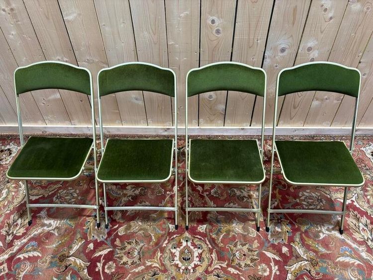 4 chaises DMA événementielles vert 