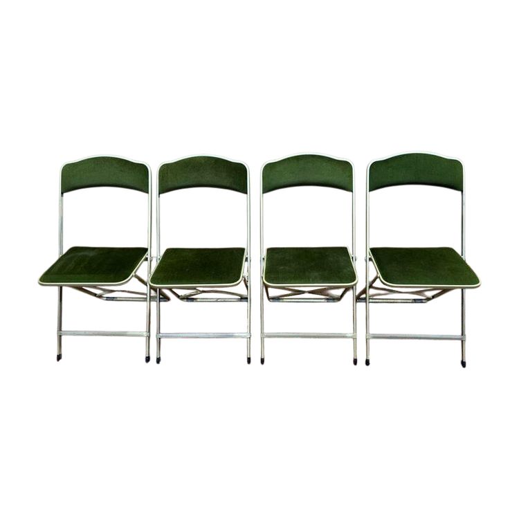 4 chaises DMA événementielles vert 