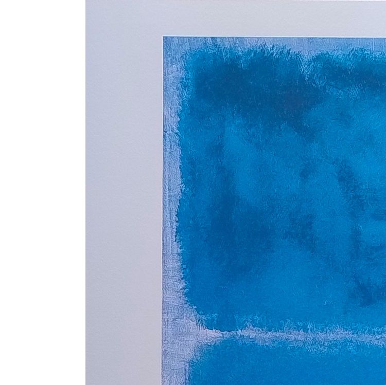 Magnifique lithographie de Mark Rothko à édition limitée des années 1980