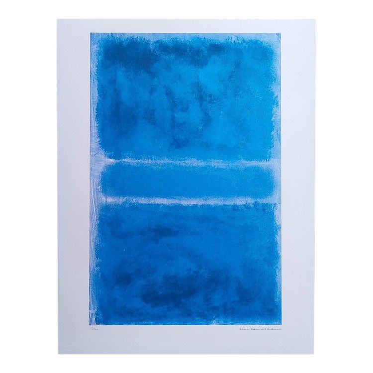 Magnifique lithographie de Mark Rothko à édition limitée des années 1980