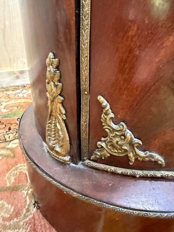 Somno époque Empire en acajou et bronze 