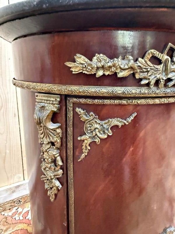 Somno époque Empire en acajou et bronze 