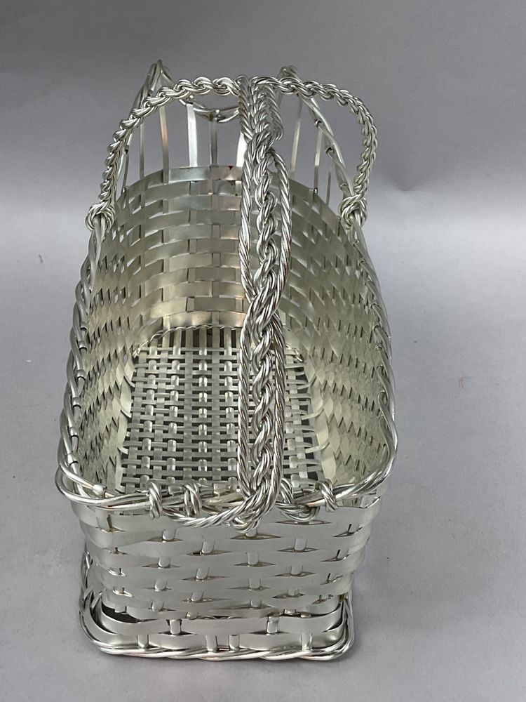 Panier à vin ou porte bouteille Christofle
