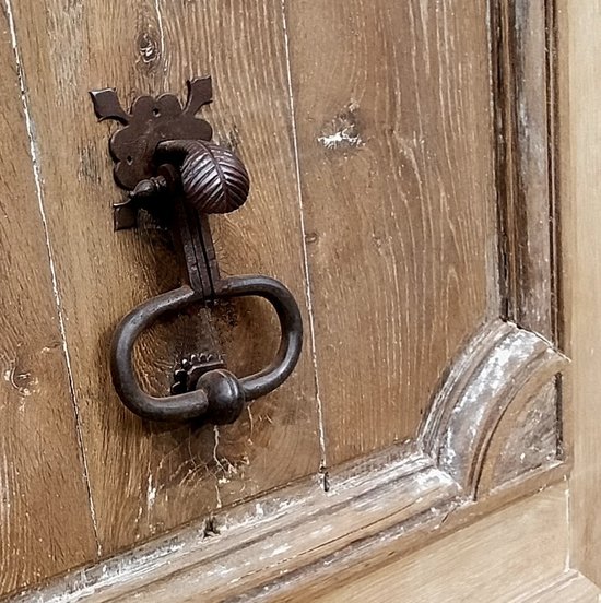 Alte Eiche Haustür Und Türklopfer Türen Holzarbeiten