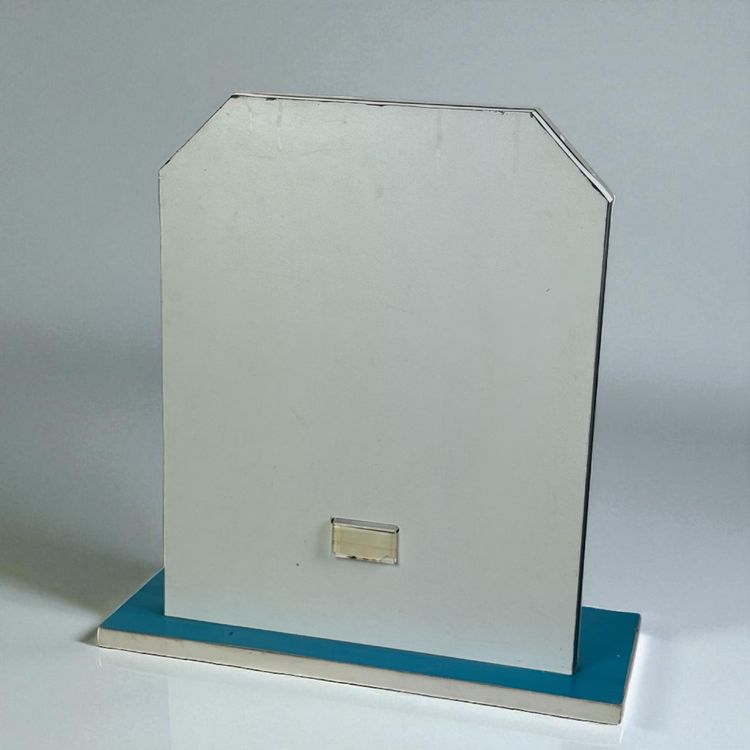 PRÉSENTOIR ANCIEN DE MAGASIN DE LA MARQUE LALIQUE EN PLEXIGLAS ET MIROIR