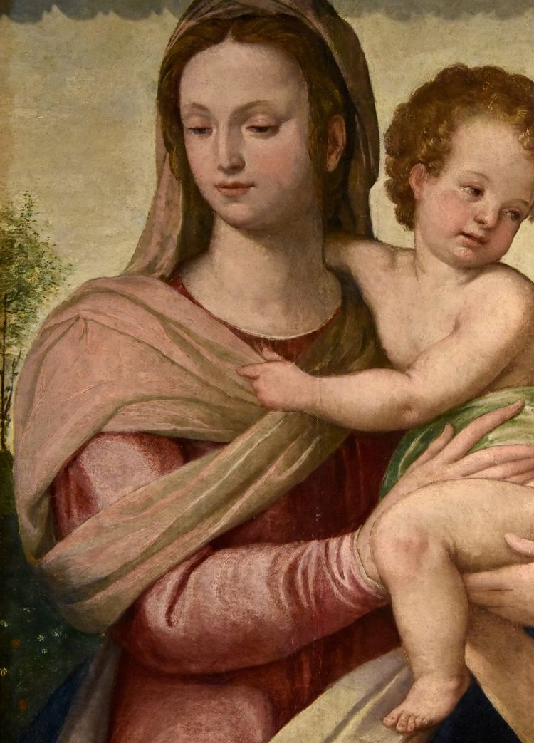 Madonna And Child, 16th-century Tuscan (florentine) School