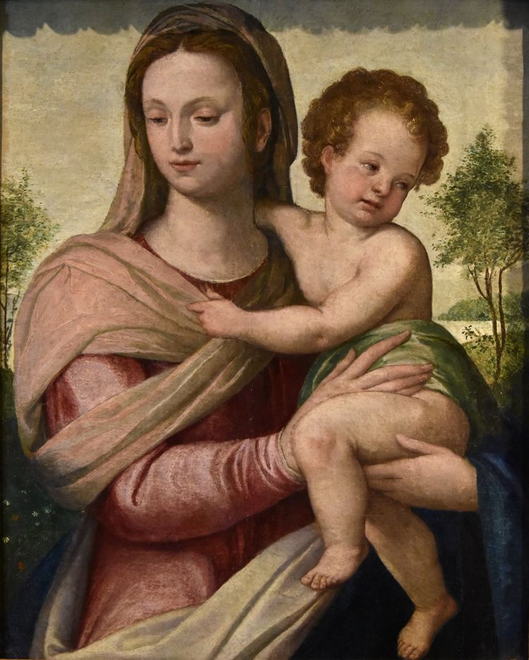 Madonna And Child, 16th-century Tuscan (florentine) School