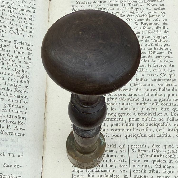 Cachet Clos de Vougeot Jules Ouvrard 1854