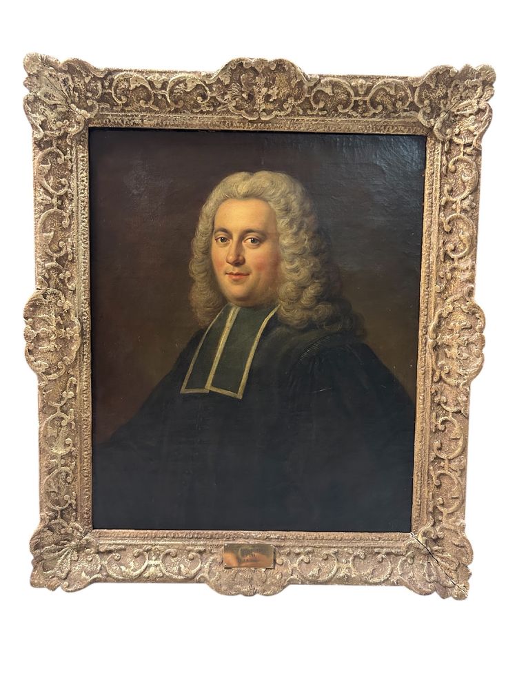 Ritratto di magistrato del XVIII secolo - olio su tela G M Crespi (1671-1748)