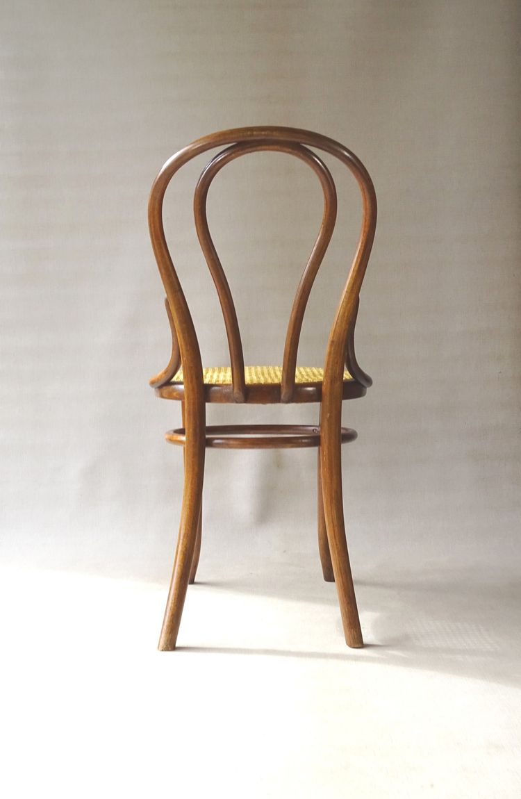 Thonet-Stuhl Nr. 18 Sitzfläche aus Rohrgeflecht, Ca 1890