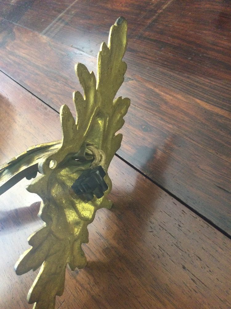 Wall lamp, Art Nouveau tulip