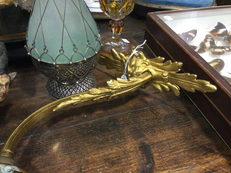 Wall lamp, Art Nouveau tulip