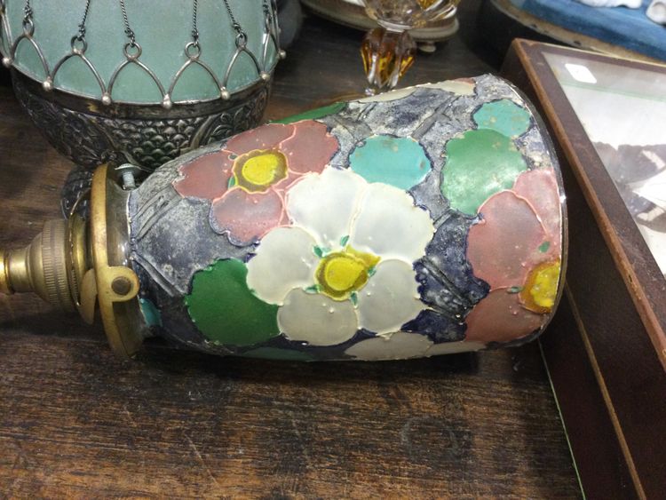 Wall lamp, Art Nouveau tulip
