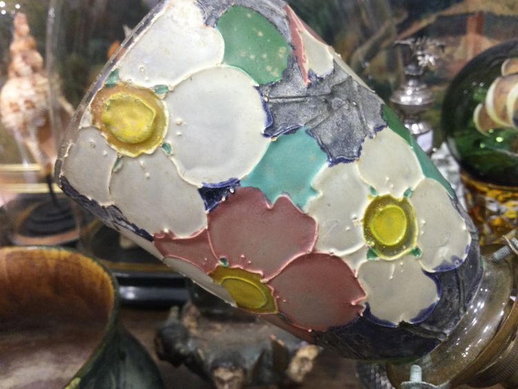 Wall lamp, Art Nouveau tulip