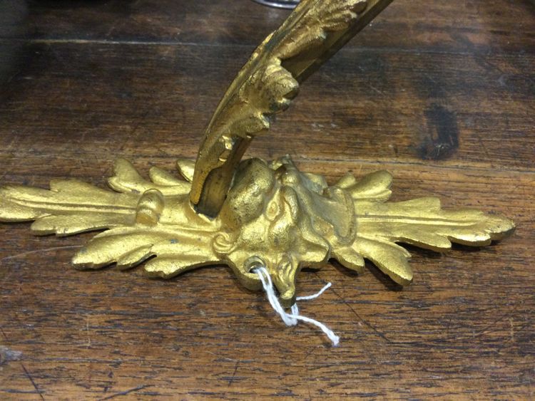 Wall lamp, Art Nouveau tulip