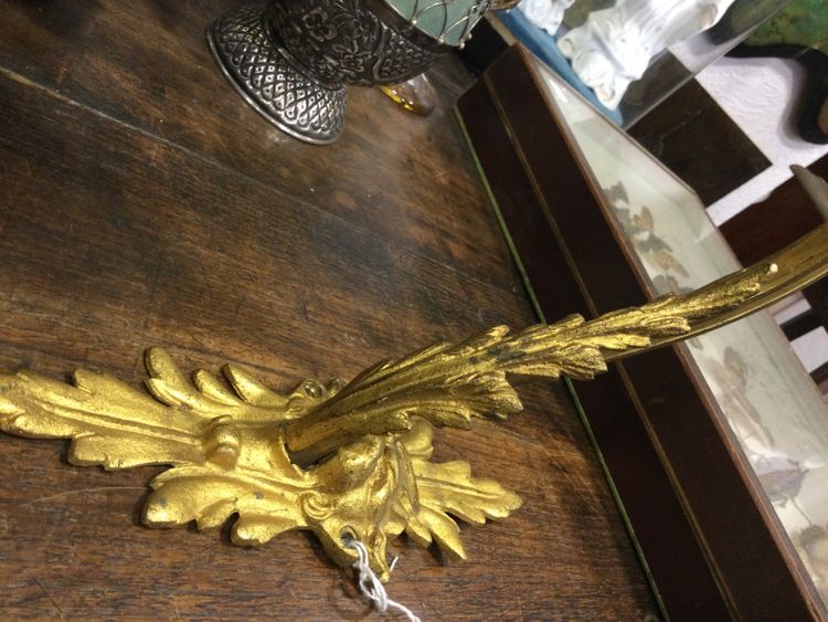 Wall lamp, Art Nouveau tulip